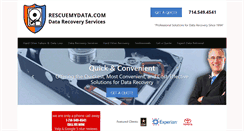 Desktop Screenshot of harddriverecoveryca.com
